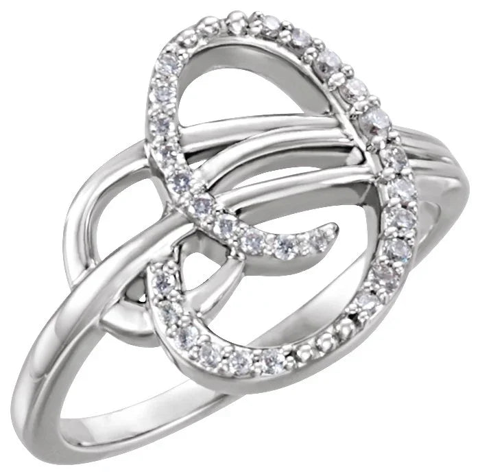 14K Rose 1/6 CTW Natural Diamond Ring 122714:6002:P