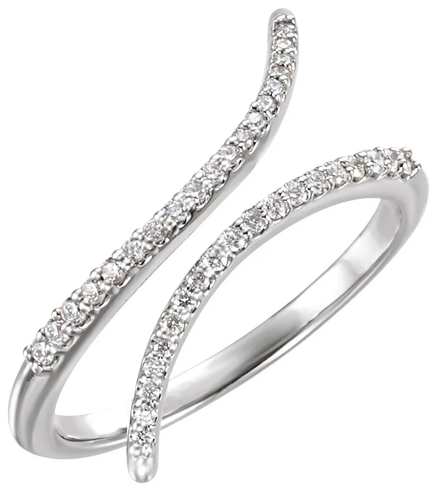 14K Rose 1/6 CTW Natural Diamond Ring 122750:6003:P