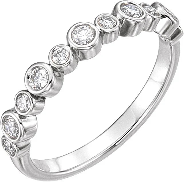 14K Rose Diamond Ring | Yumna Jewelers