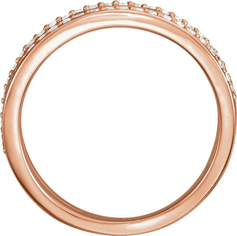 14K Rose 1/4 CTW Natural Diamond Ring 123138:602:P