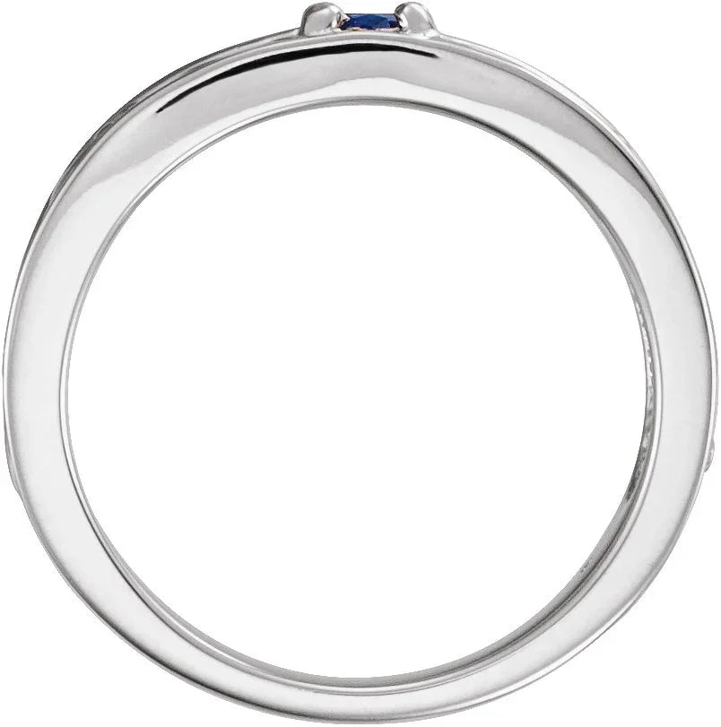 1/4 CTW Diamond Family Stackable Ring | Yumna Jewelers