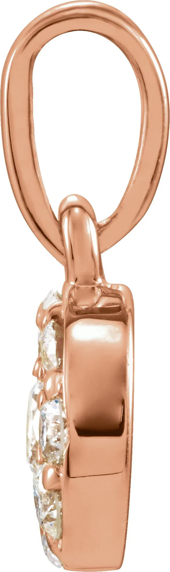 Natural Diamond Cluster Pendant | Yumna Jewelers