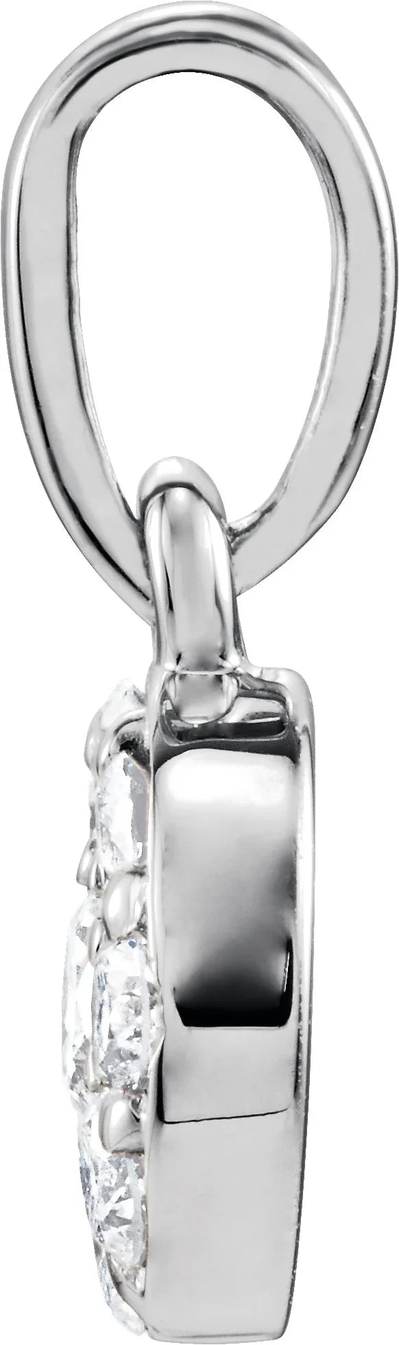 Natural Diamond Cluster Pendant | Yumna Jewelers