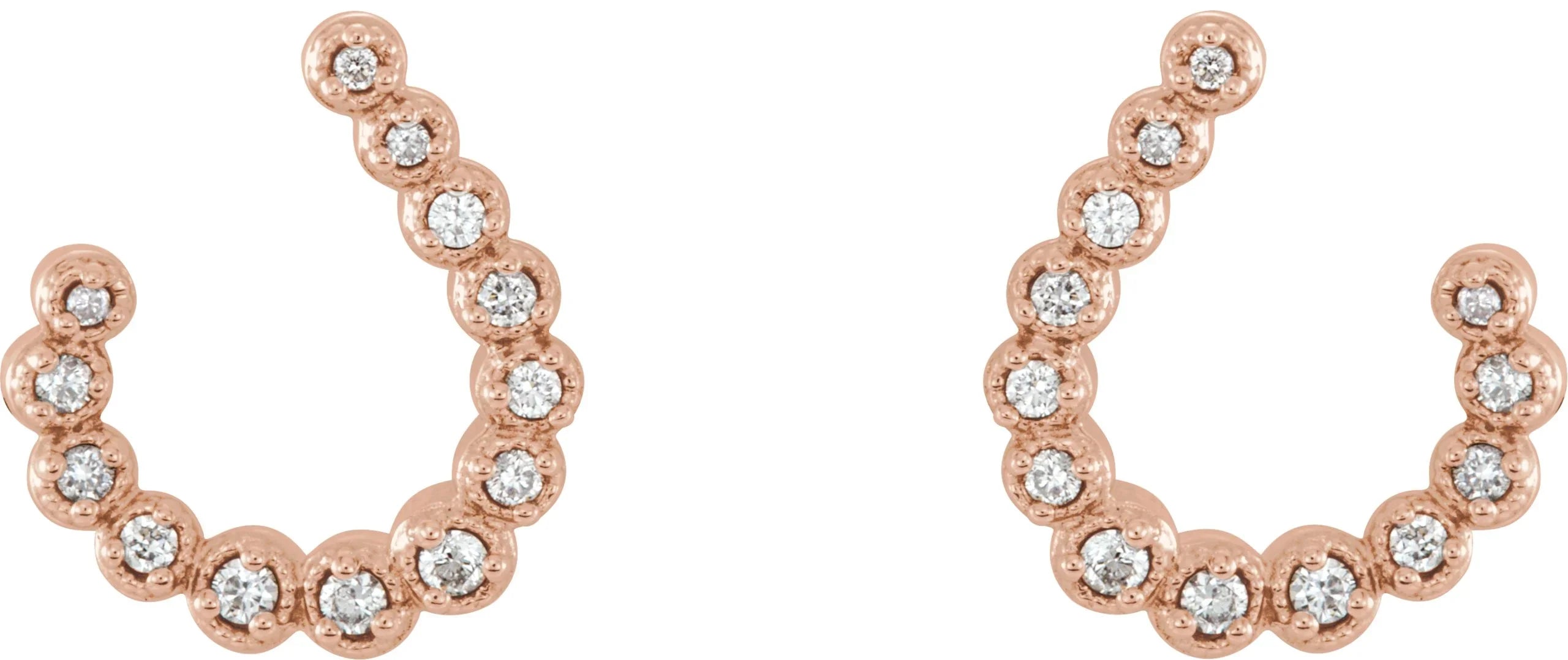 3.11g Diamond Earrings | Yumna Jewelers