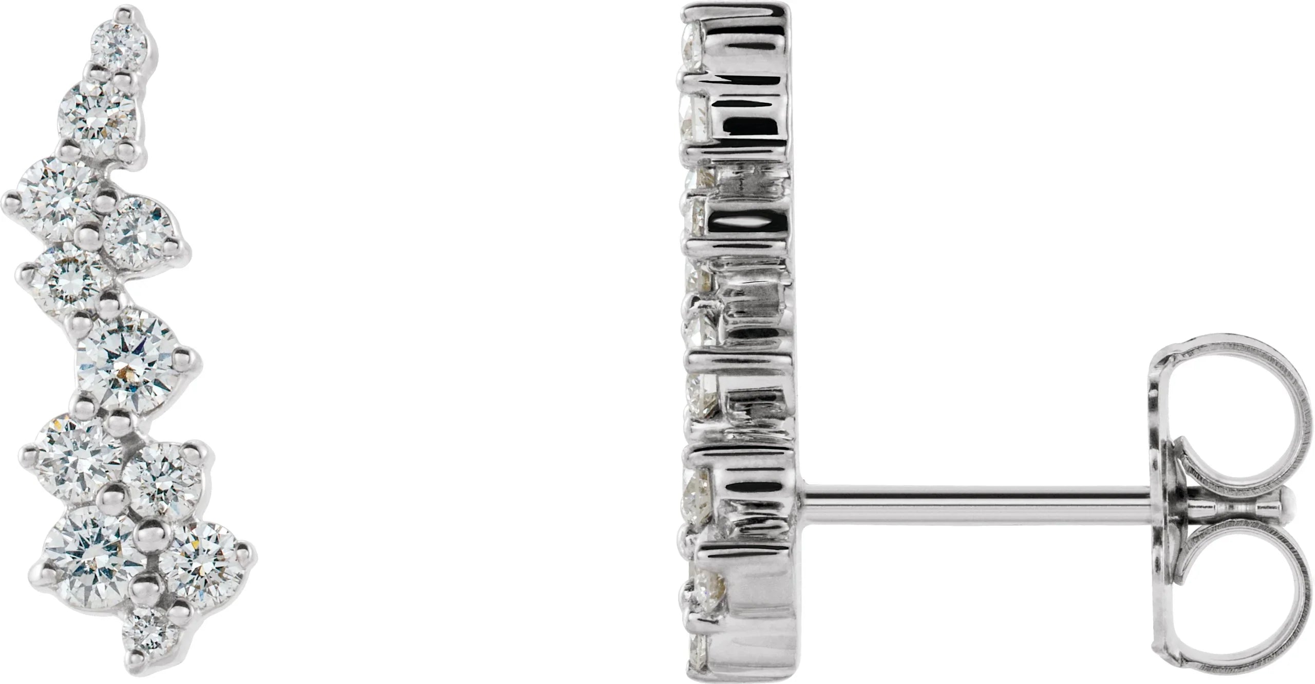 Women's Ear Climbers | Natural Ear Climbers | Yumna Jewelers