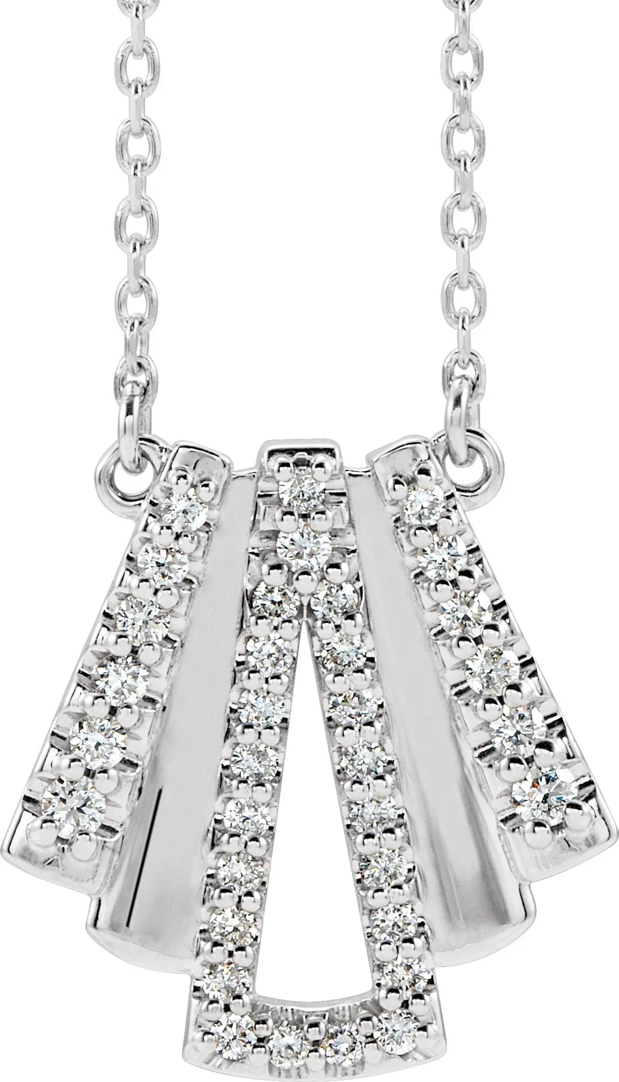 Art Deco Diamond Necklace | Yumna Jewelers