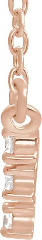 18 Inch Art Deco Necklace | Yumna Jewelers