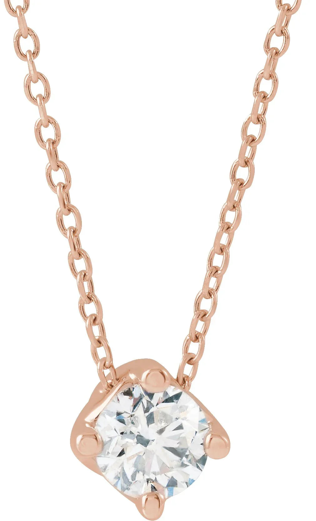 14K Rose Gold Necklace | Yumna Jewelers