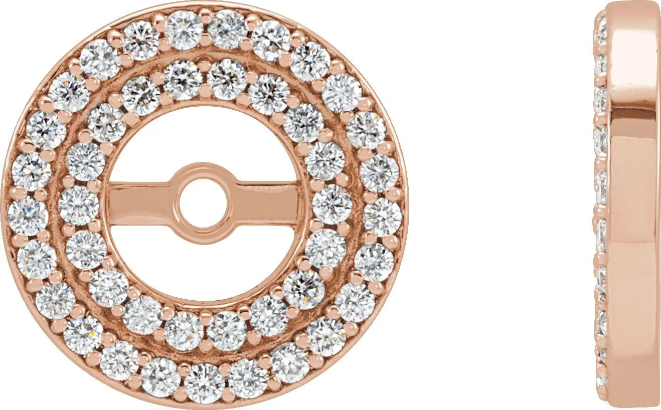 1.51g Diamond Earring Jackets | Yumna Jewelers