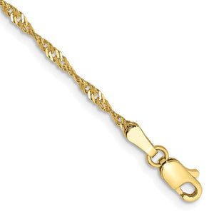 Gold Chain Singapore | 10k Gold Chain | Yumna Jewelers