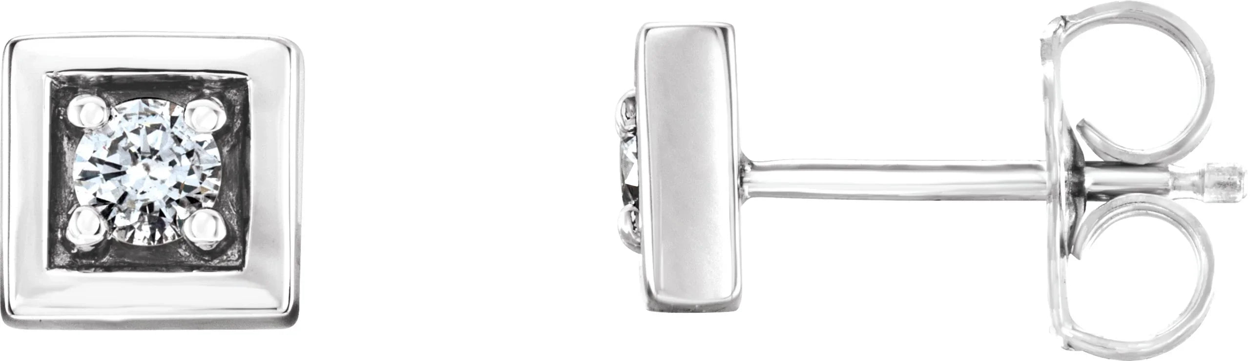 14K Rose 1/8 CTW Natural Diamond Earrings 86511:602:P